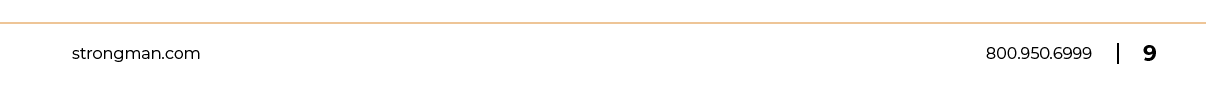 strongman.com 800.950.6999 | 9